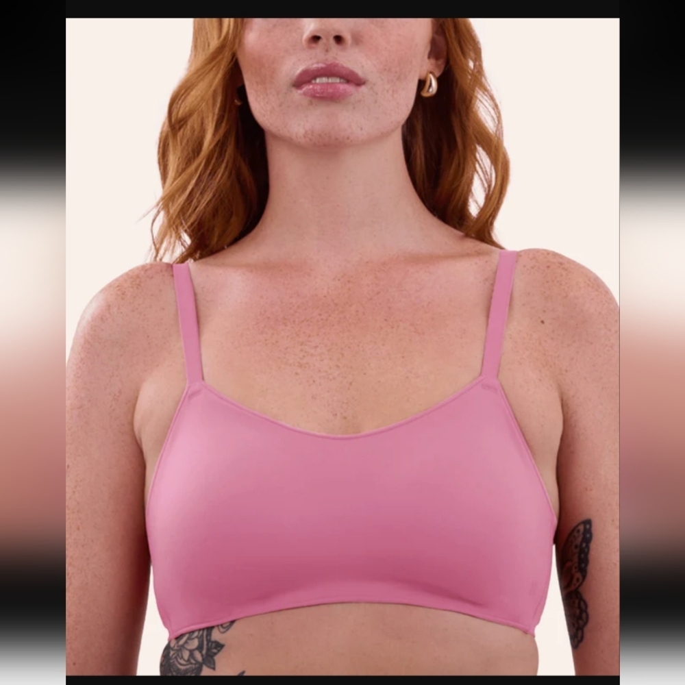 Huug Xo Double Plunge Bra Peony Size XL